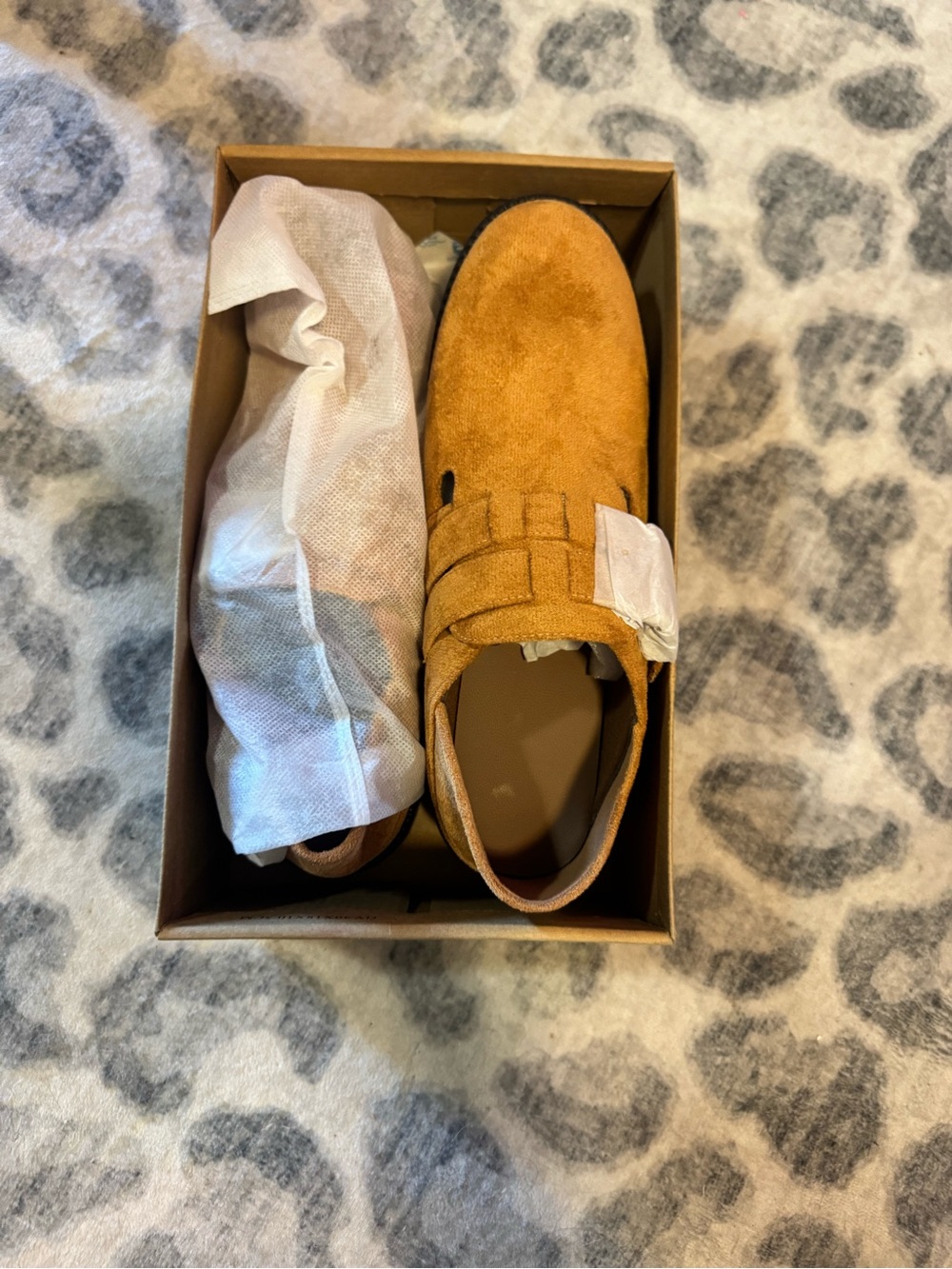 Women's Suede Ankle Booties in Cognac Tan